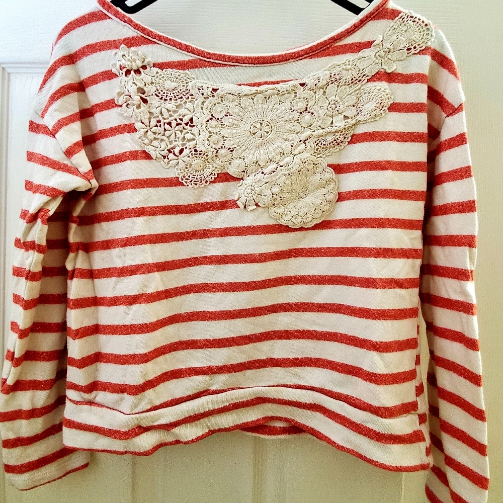 Open back sweater
